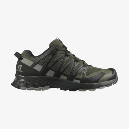 Salomon XA PRO 3D v8 Mens Hiking Shoes Olive | Salomon South Africa